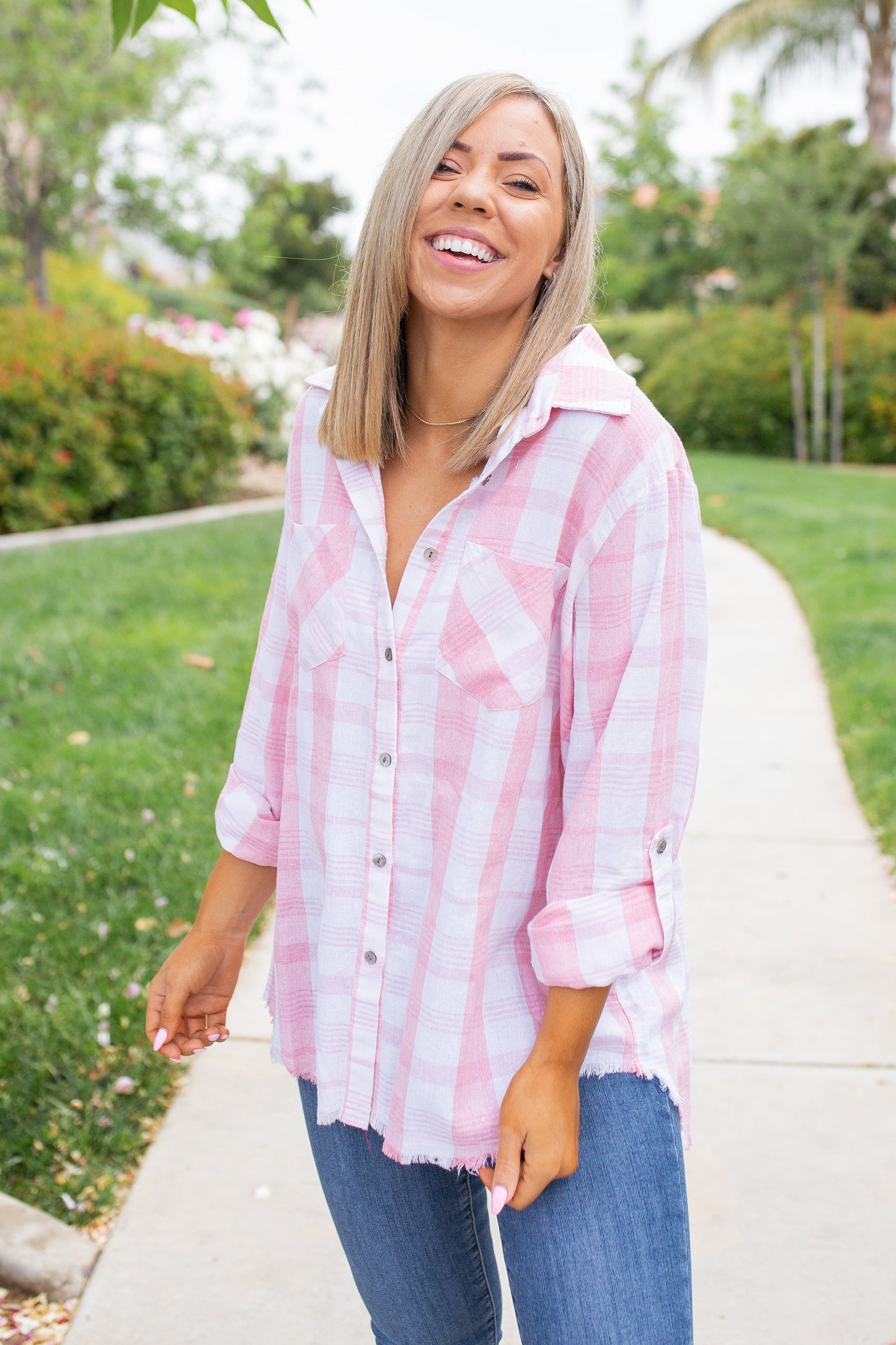 Country Fair Plaid Button Down