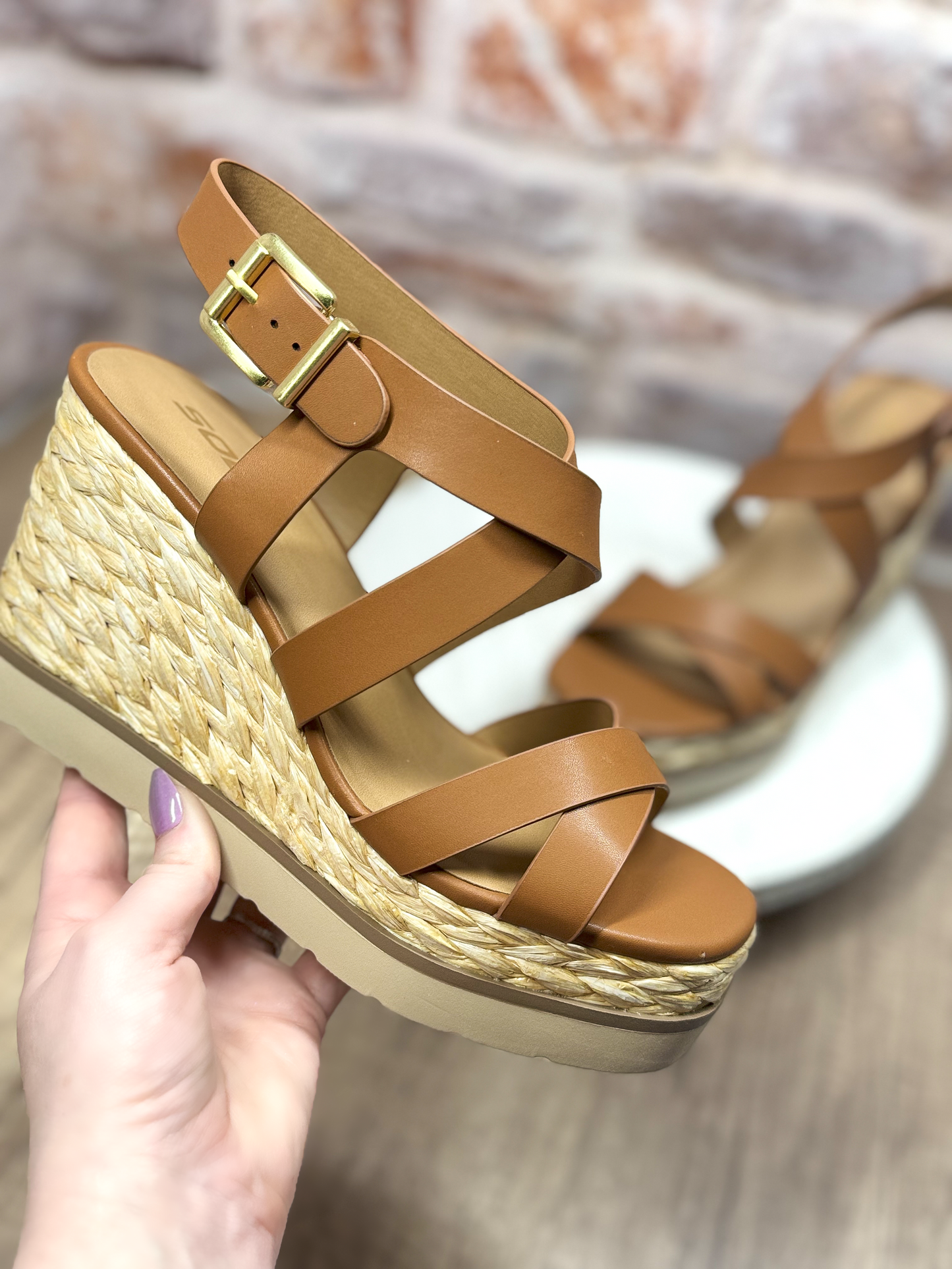 Rhonda Wedge in Cognac