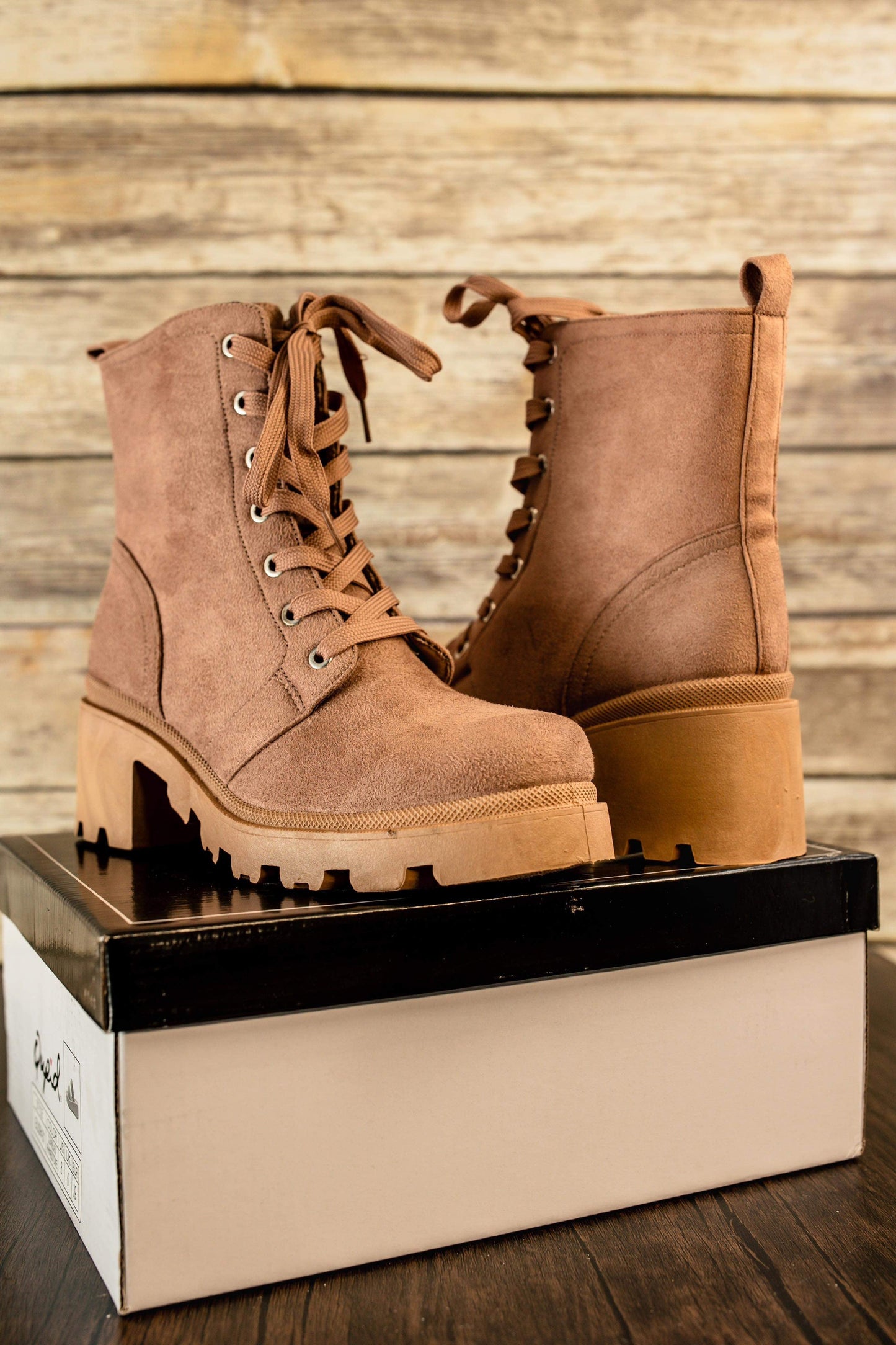 Virginia Lace Up Bootie