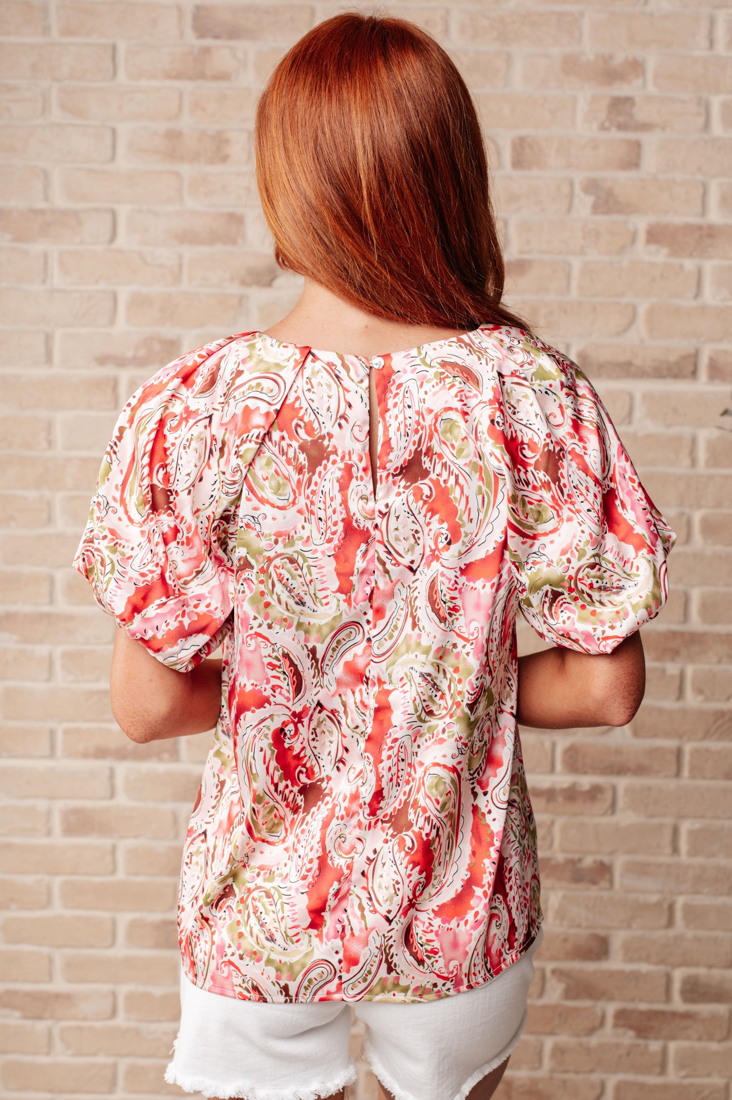 Hello, It's Me Paisley Blouse