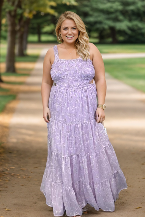 Lovely in Lavender - Maxi Dress