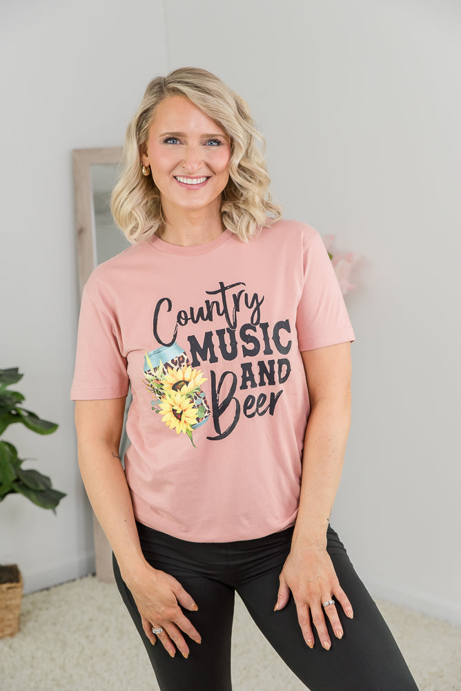 Country Music & Beer Tee