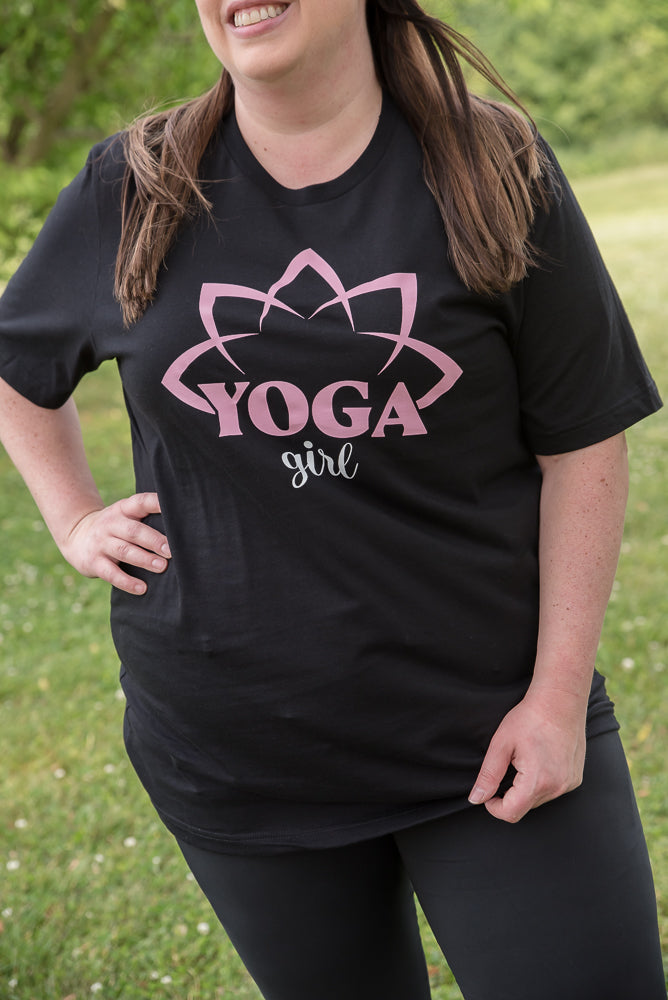 Yoga Girl Graphic Tee