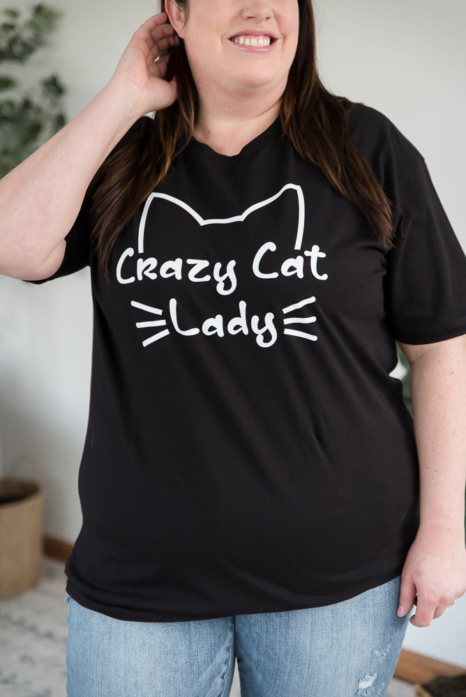 Crazy Cat Lady Graphic Tee