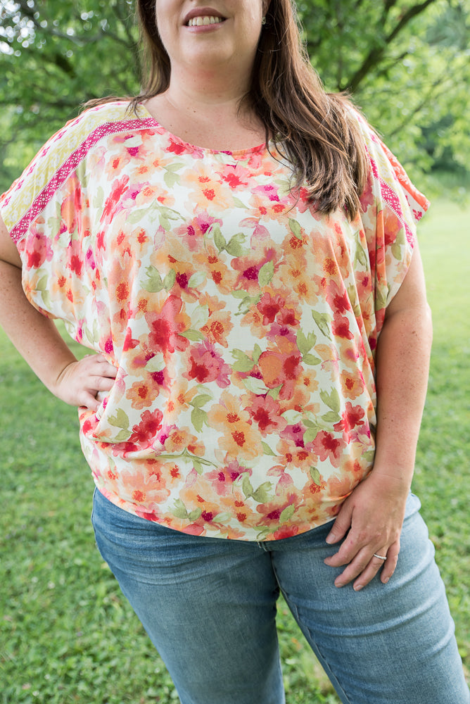 Bright Eyed Floral Top