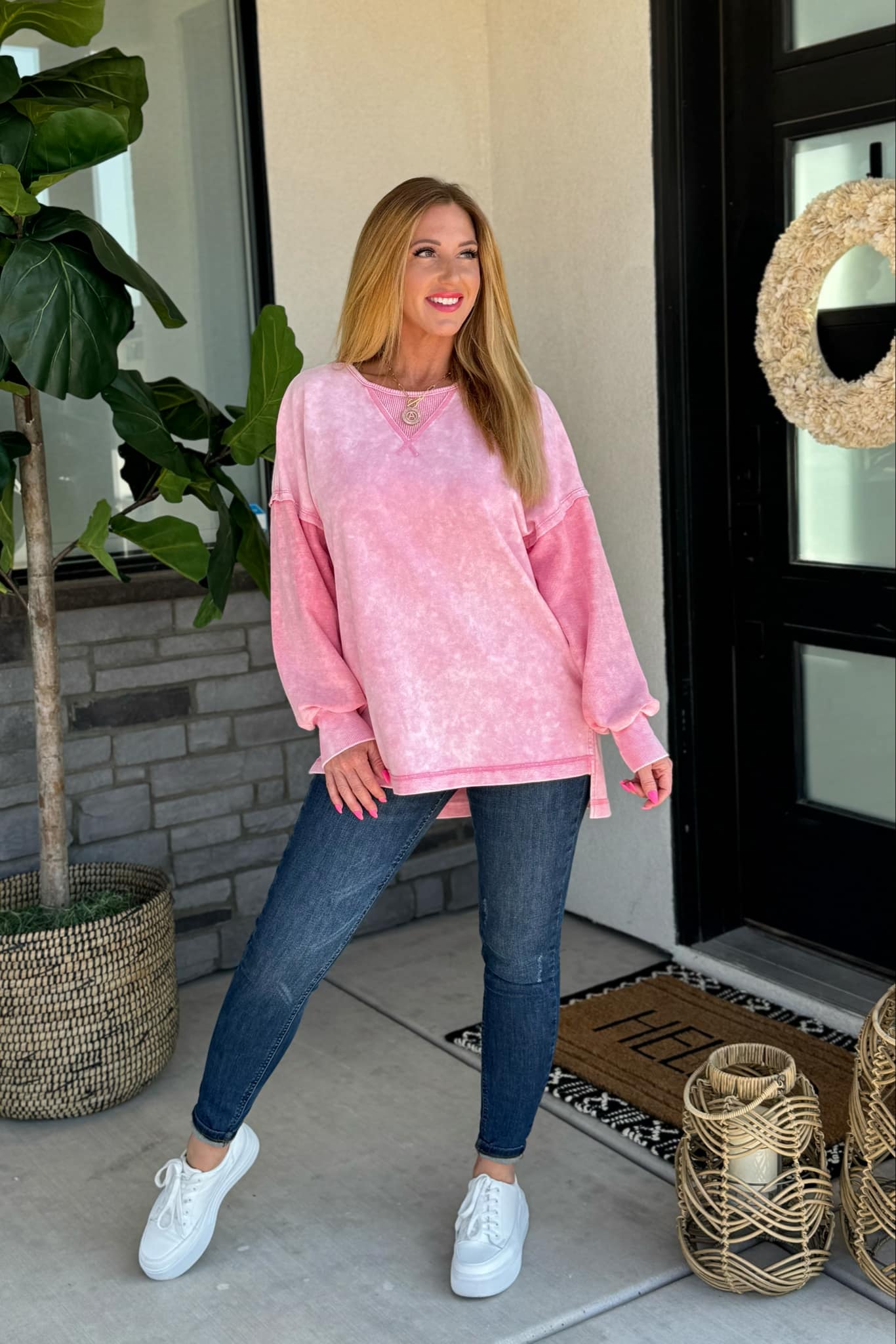 PREORDER: Best Selling Luna Mineral Wash Sweatshirt in Two Colors