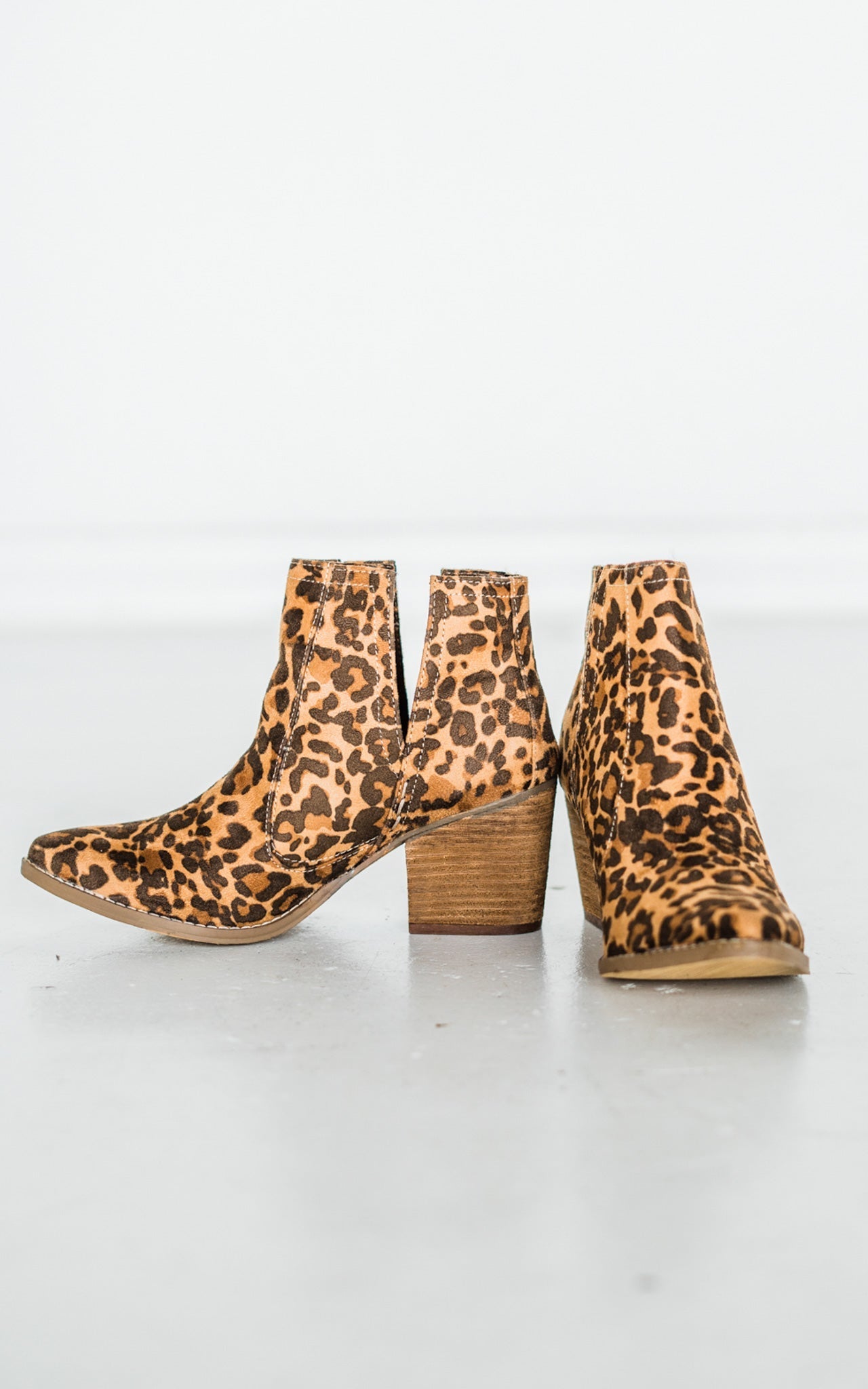 Tarim Bootie in Leopard