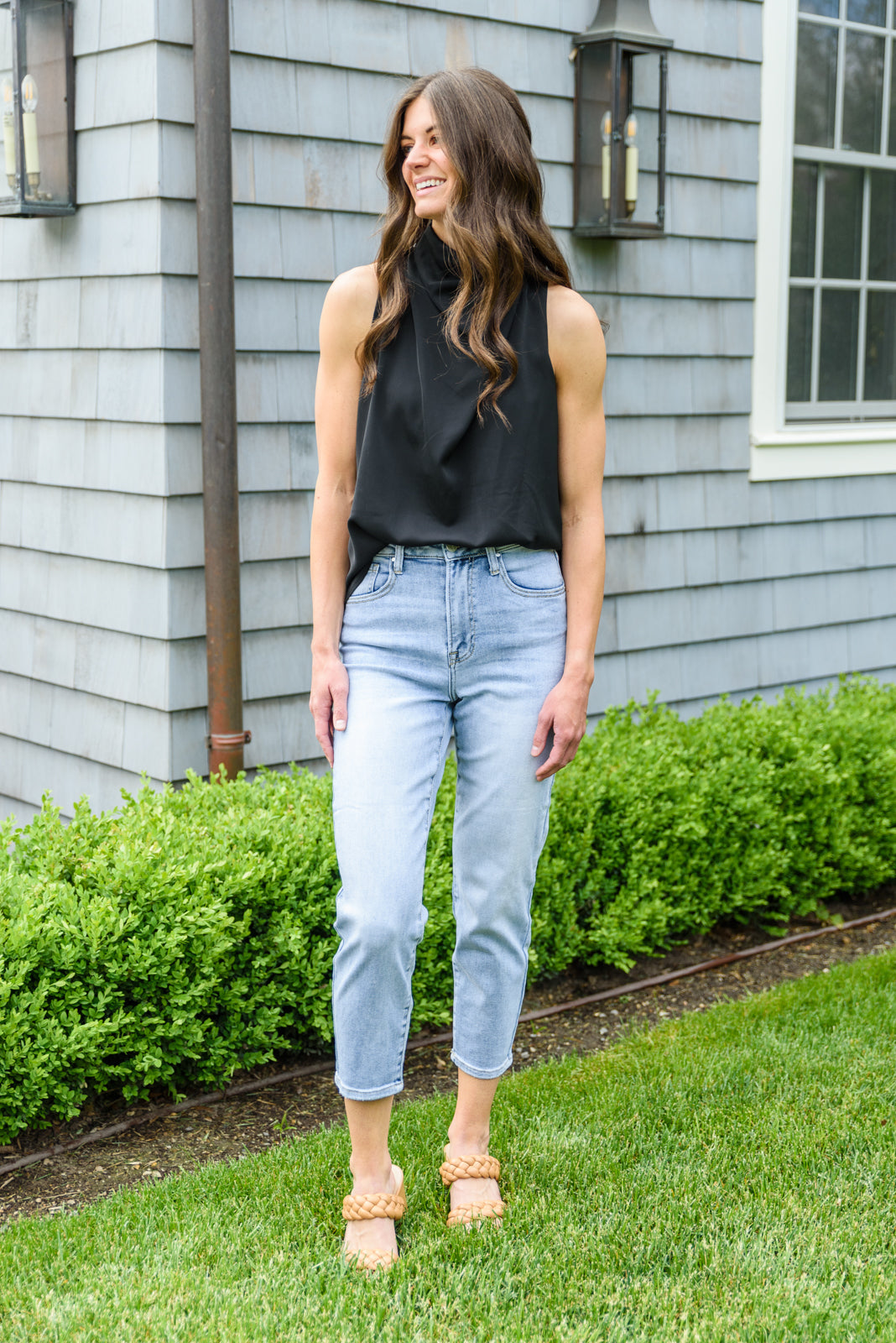 Risen A-Game Mom Fit Jeans