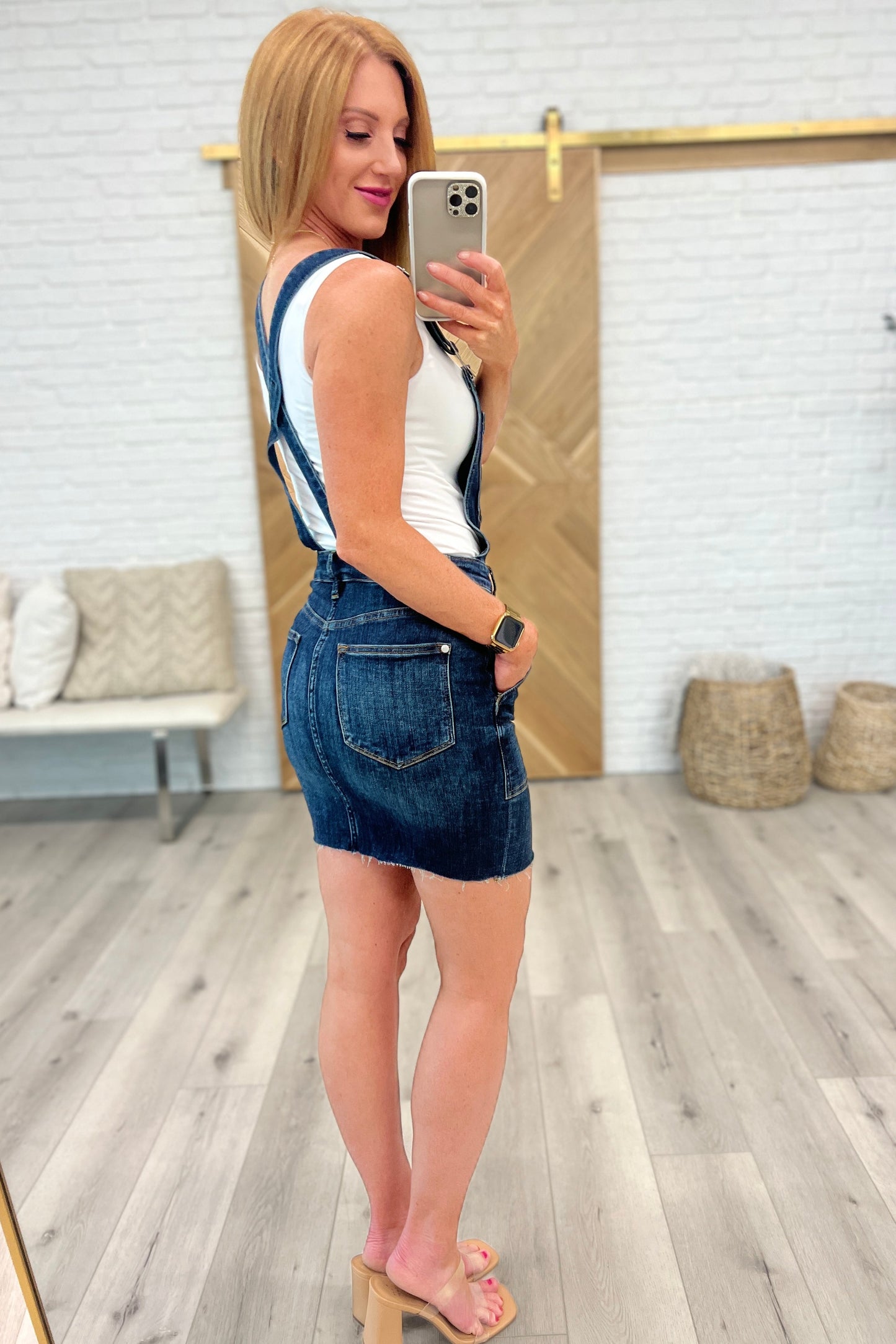 Judy Blue Agnes Denim Overall Dress